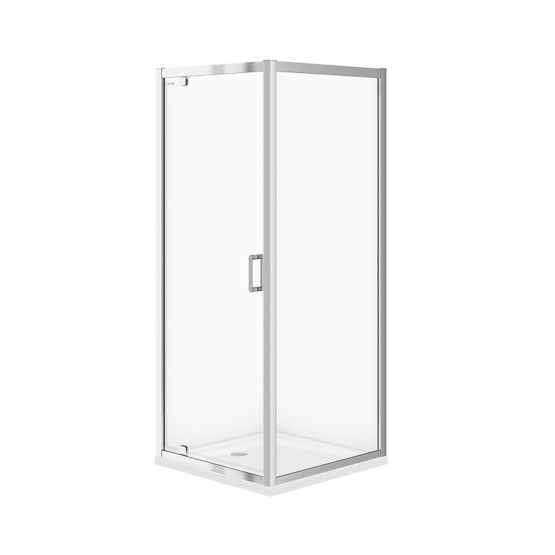 Kabina Narożna Pivot 80x80x190 Arteco Chrom S157-009 Cersanit