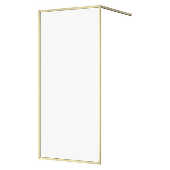 Walk-In 90x200 Szkło Transparentne Larga Złoty Matowy S164-072 Cersanit