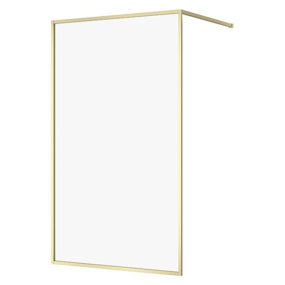Walk-In 120x200 Szkło Transparentne Larga Złoty Matowy S164-074 Cersanit