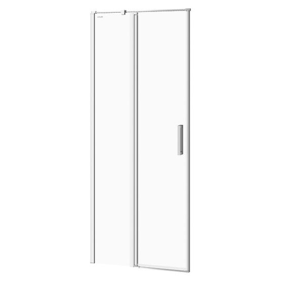 Drzwi Na Zawiasach Do Kabiny Prysznicowej 80x195 Lewe  Moduo Chrom S162-003 Cersanit