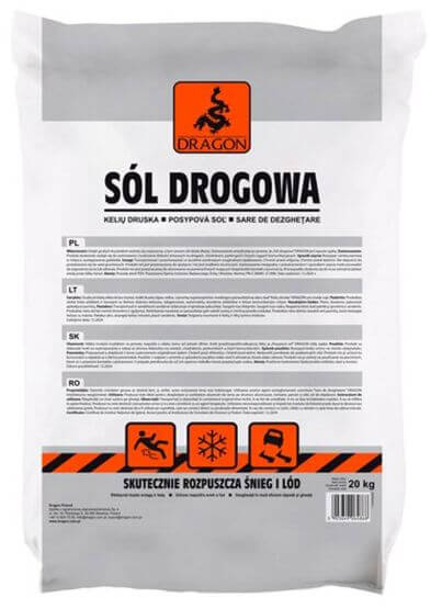 Sól Drogowa 20 Kg Dragon