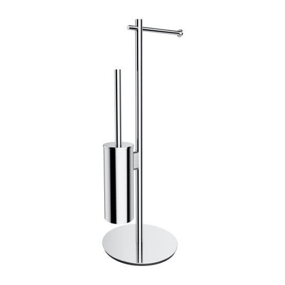 Stojak Na Papier I Szczotkę Toaletową Modern Project Chrom MP60810CR Omnires