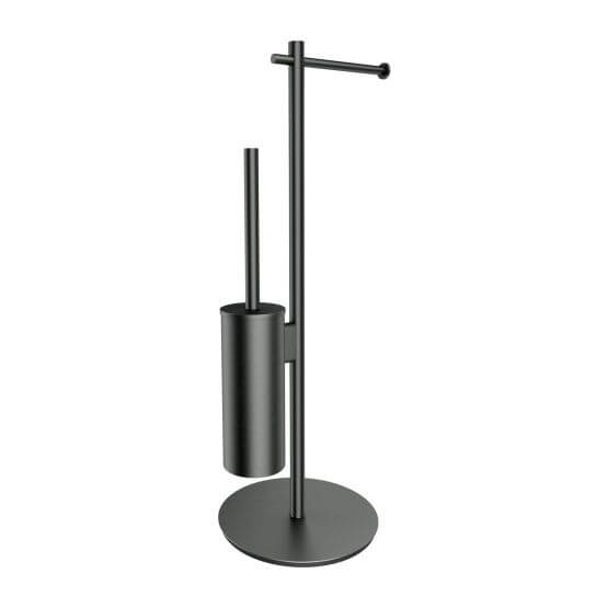 Stojak Na Papier I Szczotkę Toaletową Modern Project Grafit MP60810GR Omnires