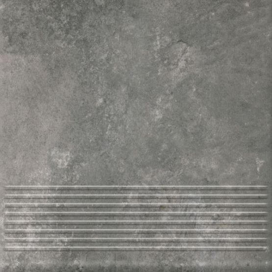 Stopnica Arteon Grys Struktura Mat 30x30 Paradyż