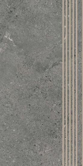 Stopnica Authority Graphite Mat 59,8x29,8 Paradyż My Way