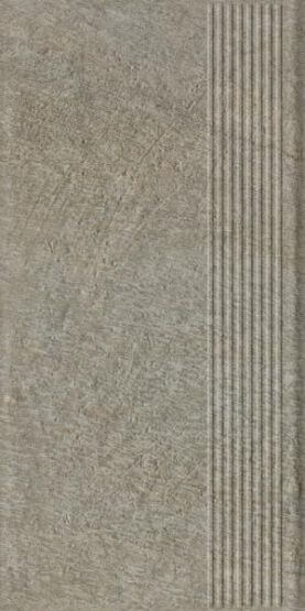 Stopnica Eremite Taupe Mat Struktura 30x60 Paradyż