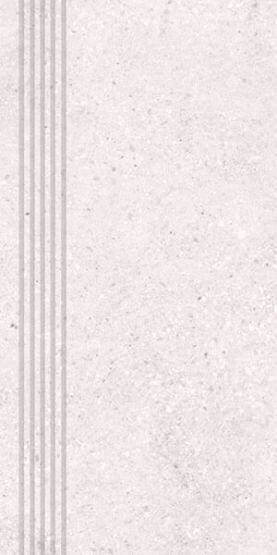 Stopnica Geotec Jasnoszary Lappato 29,7x59,7 Nowa Gala