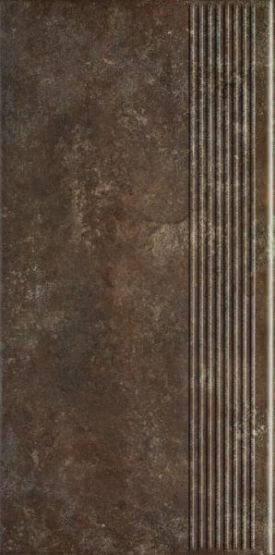 Stopnica Ilario Brown Mat Struktura 30x60 Paradyż