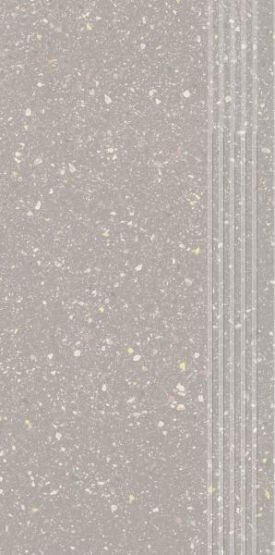 Stopnica Macroside Silver Lappato 29,8x59,8 Paradyż
