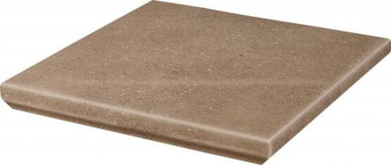 Stopnica Mattone Sabbia Brown Struktura Mat 30x33 Paradyż