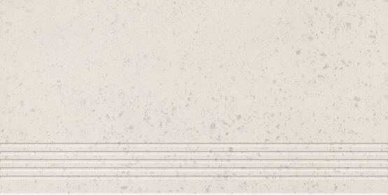 Stopnica Podłogowa Otis White Mat 59,8x29,8 gr.8mm Tubądzin Domino