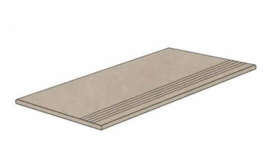 Stopnica Qubus Soft Grey Frez 30x60 Ceramica Limone