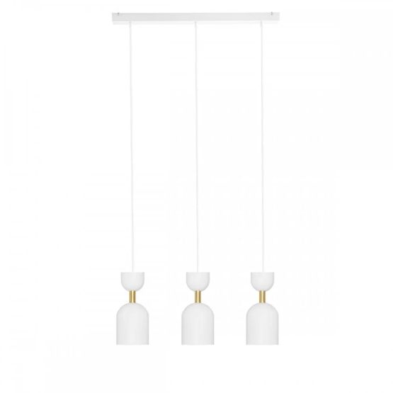 Lampa Wisząca Supuru 3L Złoto-Biały SUL331P0 Ummo