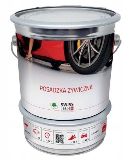 Posadzka Żywiczna LV RAL 7001 3.8 Kg Swiss Tech