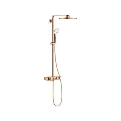 System Prysznicowy Z Termostatem Do Montażu Ściennego Euphoria System SmartControl 310 Duo Warm Sunset 26507DA0 Grohe