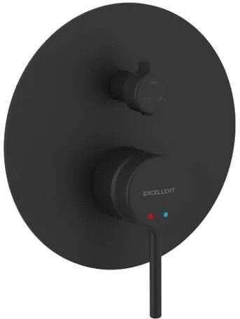 Bateria Wannowo-Prysznicowa PI AREX.1247BL Czarny Excellent