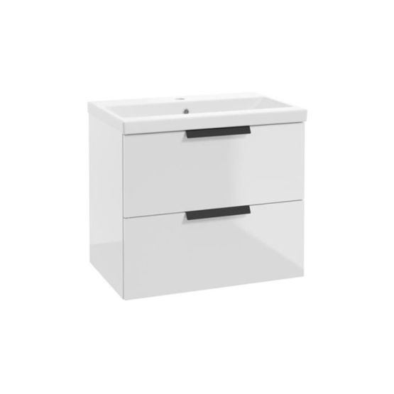 Szafka Podumywalkowa Faro D60 Podwieszana Z Systemem SoftClose Biały Połysk 001-D-06043 Defra