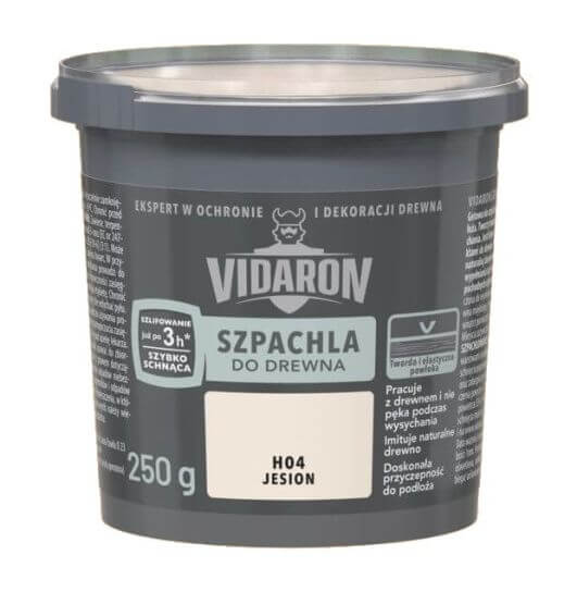 Szpachla Do Drewna H04 Jesion 250g Vidaron