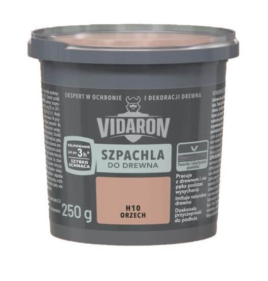Szpachla Do Drewna H10 Orzech 250g Vidaron