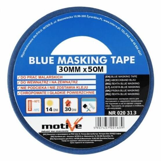 Taśma malarska Blue Masking Tape 50m x 48mm 020 315 Motive