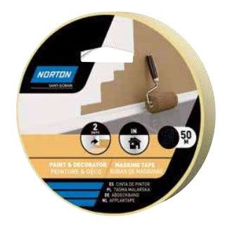 Taśma Malarska Paint&Decorator 2,4 cm Norton