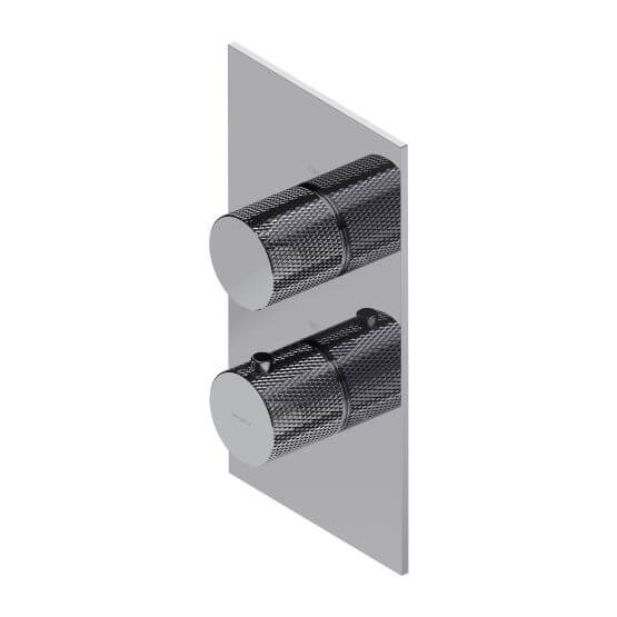 Termostatyczna Bateria Prysznicowo-Wannowa Podtynkowa Chrom Contour CT8036CR Omnires
