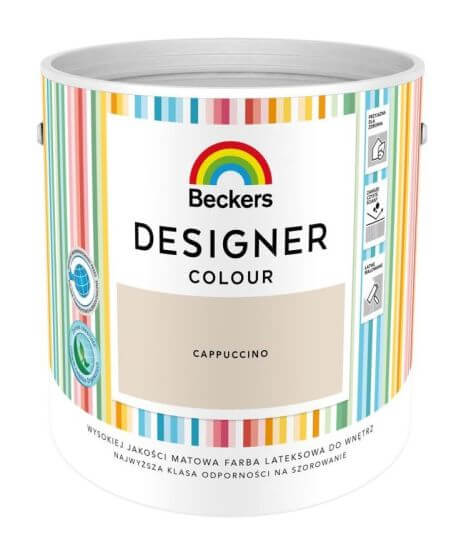 Farba Lateksowa Designer Colour Cappuccino 2,5L Beckers