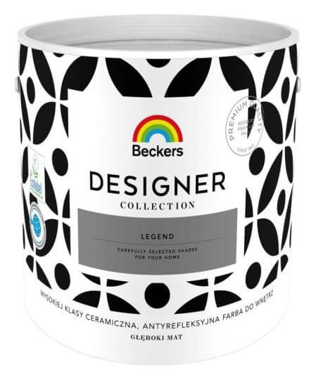 Farba Ceramiczna Beckers Designer Collection Legend Mat 2,5L