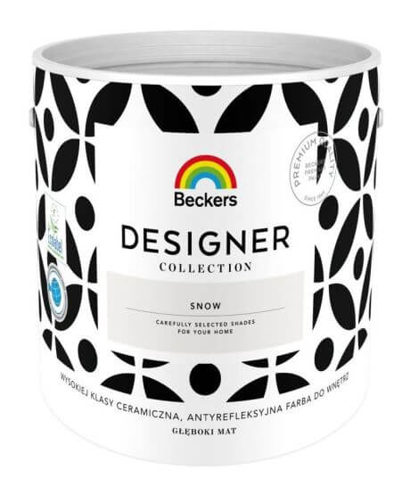 Farba Ceramiczna Beckers Designer Collection Snow Mat 2,5L