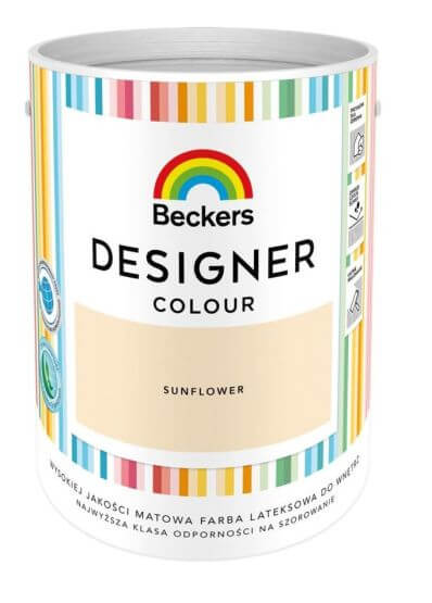 Farba Lateksowa Designer Colour Sunflower 5L Beckers