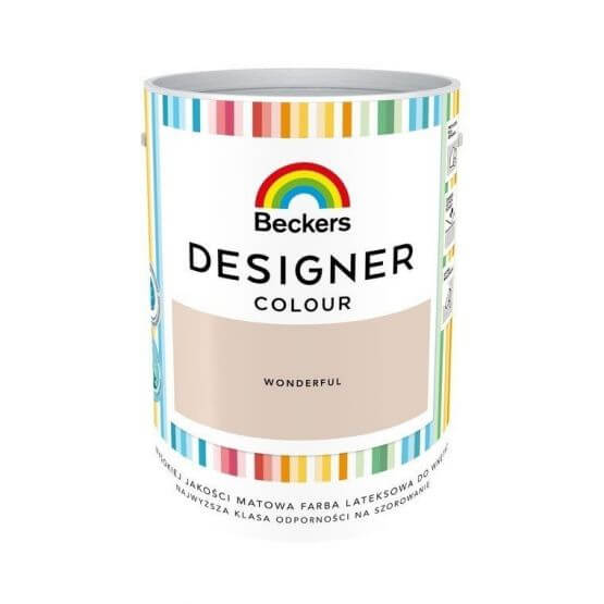 Farba Lateksowa Designer Colour 5L Wonderful Beckers