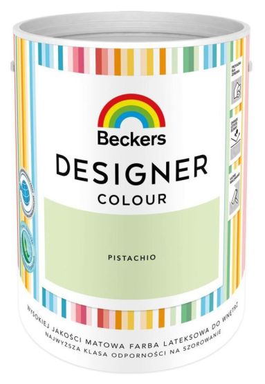Farba Lateksowa Beckers Designer Colour Pistachio 5L