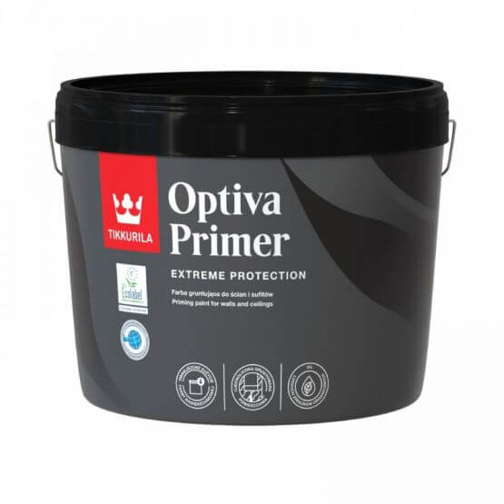 Farba Podkładowa Optiva Primer Do Gruntowania 9L