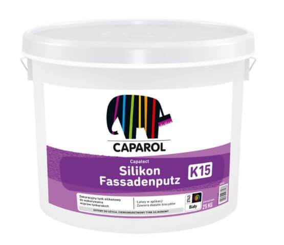 Tynk Silikonowy Capatect Standard Fassadenputz K15 25Kg Caparol