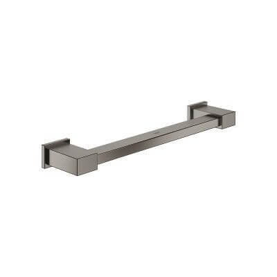 Uchwyt Wannowy Essentials Cube Brushed Hard Graphite 40514AL1 Grohe