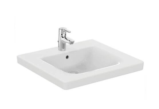Umywalka Dla Osób Niepełnosprawnych Connect Freedom Biała 60x55,5 E548201 Ideal Standard