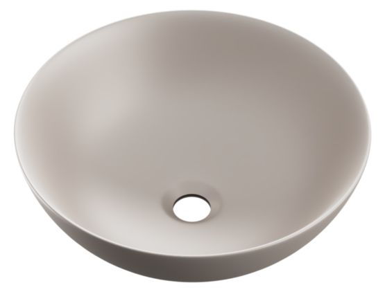 Umywalka Nablatowa 40 cm Okrągła Luqa Cappucino Mat CEAC.6401.400.CAM Excellent