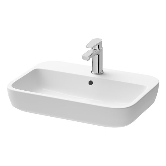 Umywalka Nablatowa 60 Caspia Biały K11-0095 Cersanit