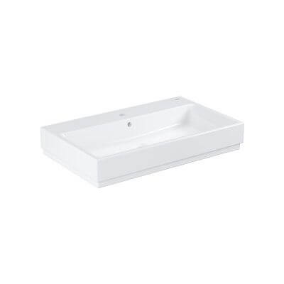 Umywalka Nablatowa 80 cm Cube Ceramika Biel Alpejska 3947600H Grohe