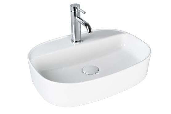 Umywalka Nablatowa Arosa 51x38x12 Biały 2000225138 Bevisa