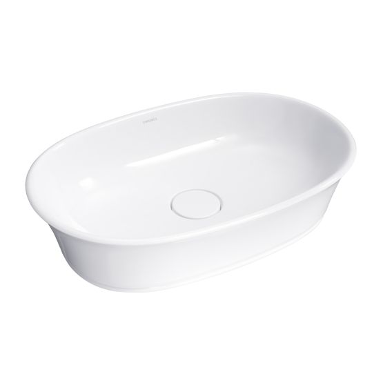 Umywalka Nablatowa Classica Biały 61x40 CLASSICAUNBP Omnires