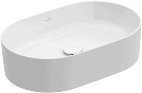 Umywalka Nablatowa Collaro 560x360 CeramicPlus Weiss Alpin 4A1956R1 Villeroy&Boch