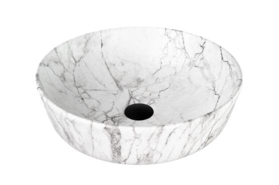 Umywalka Nablatowa Lusana 2150214214MA 42x42x14 Marmo Bevisa