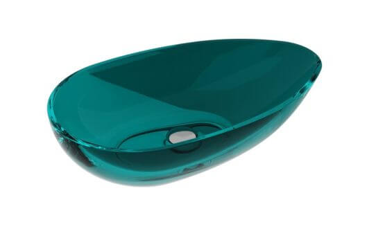Umywalka Nablatowa Neya Umn-60-Obc 60x35x15 Ocean Breeze Besco