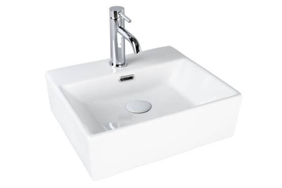 Umywalka Nablatowa Tirano 2750224136 41x36x13 Biały Bevisa