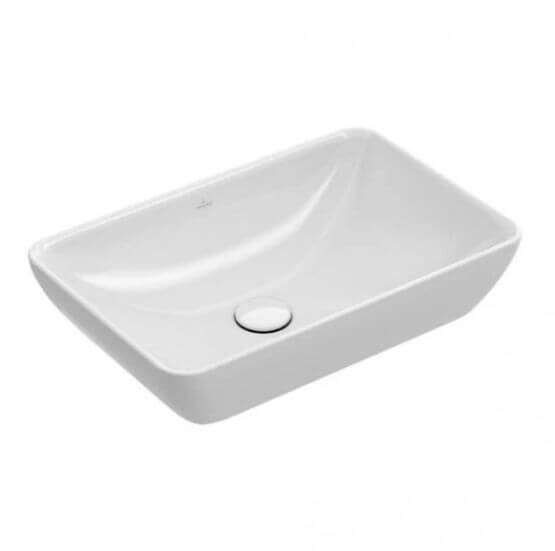 Umywalka Nablatowa Venticello 55x36 CeramicPlus Weiss Alpin 411355R1 Villeroy&Boch