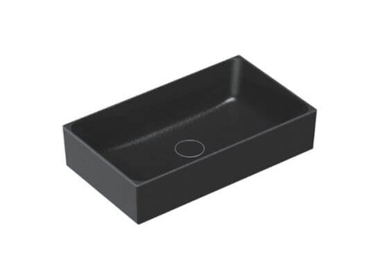 Umywalka Nablatowa Premium Czarny Mat 60x35 0222600022 Catalano