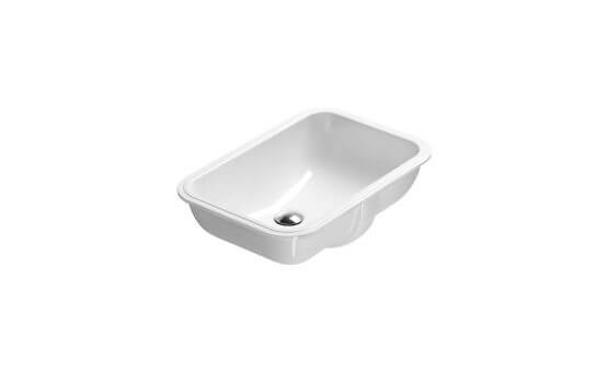Umywalka Podlatowa Prostokątna Italy Biały Połysk 50x35 0727500001 Catalano