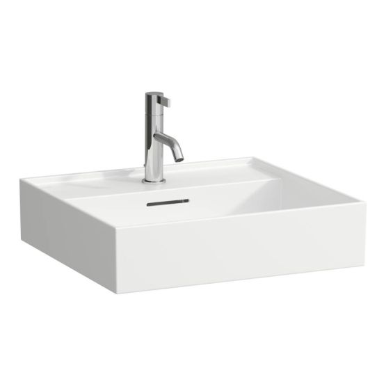 Umywalka Ścienna 500x460 mm Z Powłoką LCC Kartell Biały H8103324001041 Laufen