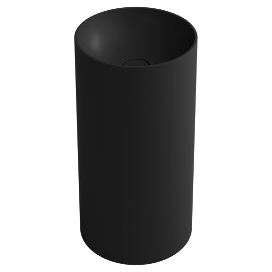 Umywalka Wolnostojąca Z Kompozytu Mineralnego Alia Black Matt ALIA0003-36 Emporia